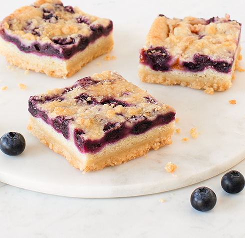 Blueberry Peach Crumble 490x475