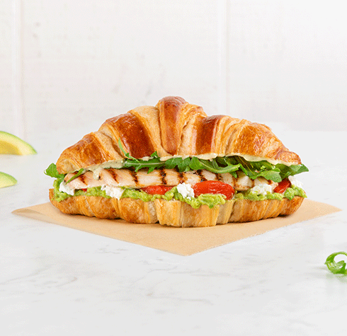 Grilled Chicken Avocado Croissant