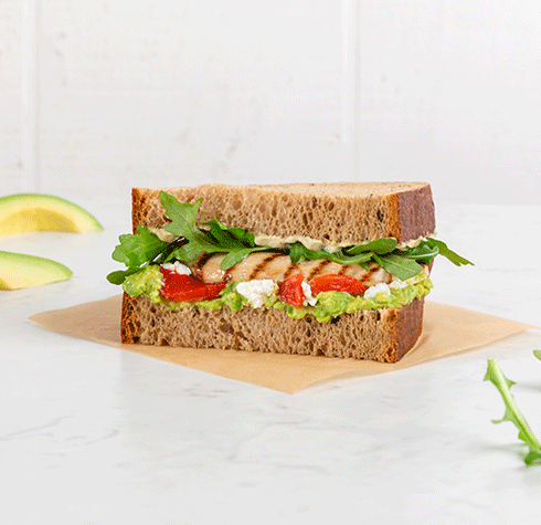 Grilled Chicken and Avocado Sandwich