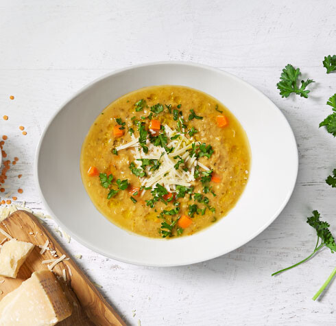 Lentil Parsley Soup