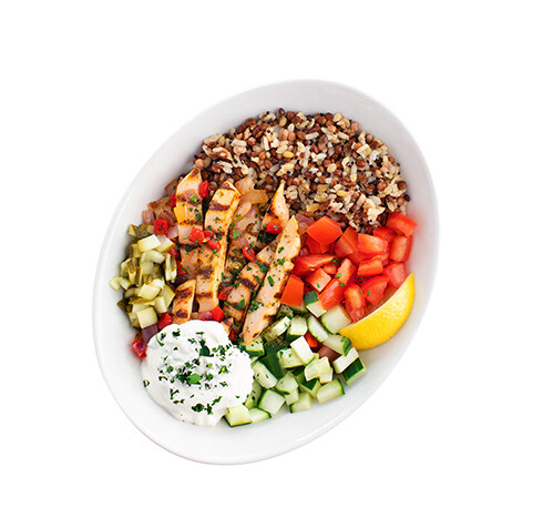 Mediterranean Spiced Chicken Bowl