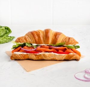 Smoked Salmon Croissant 1