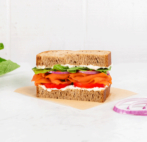 Smoked Salmon Sandwich