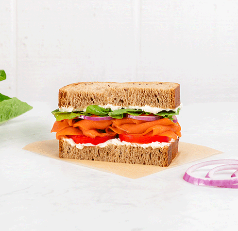 Smoked Salmon Sandwich
