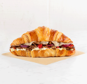 Steak and Cheese Melt Croissant 1