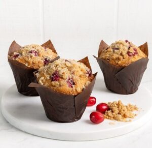 Cranberry Crumble Muffin