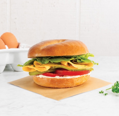 Bagel Sandwiches Breakfast